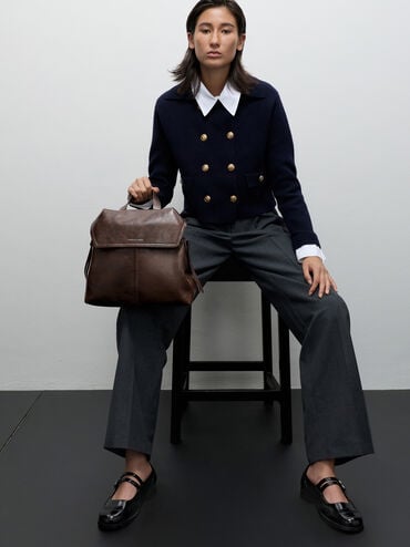 Noane Backpack, Distressed Coffee, hi-res