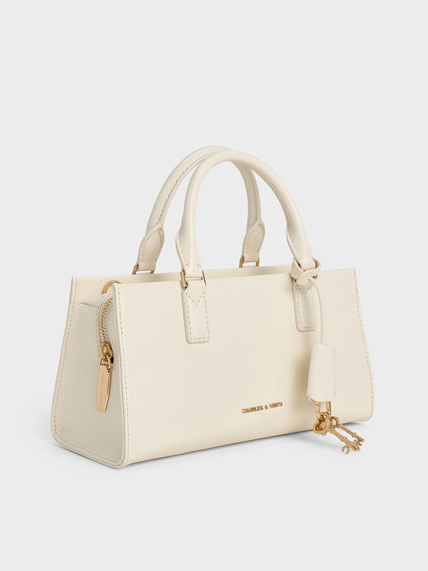 Kerry Top Handle Bag, Cream, hi-res
