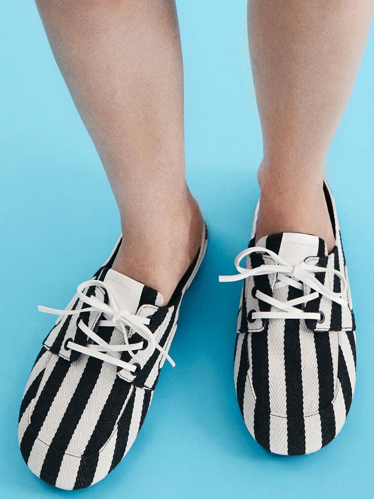 Jude Striped Slip-On Boat Shoes, Multi, hi-res