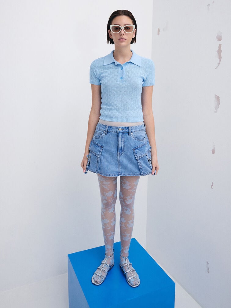 Metallic Gem-Embellished Bow T-Bar Sandals, Silver, hi-res