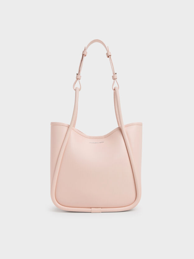 Mini Lyla Tubular Tote Bag, Soft Pink, hi-res
