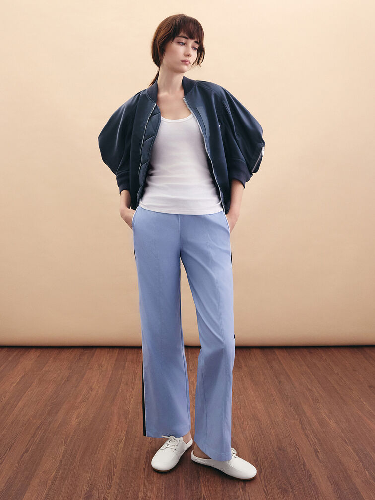 Jude Slip-On Boat Shoes, White, hi-res