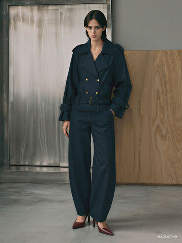 Kerra Pointed High Heels, Burgundy, hi-res