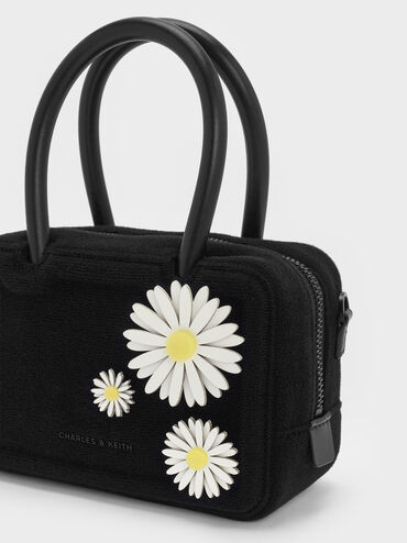 Polly Floral Appliques Set, White, hi-res