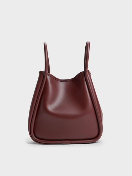 Mini Lyla Tubular Tote Bag, Mulberry Plum, hi-res
