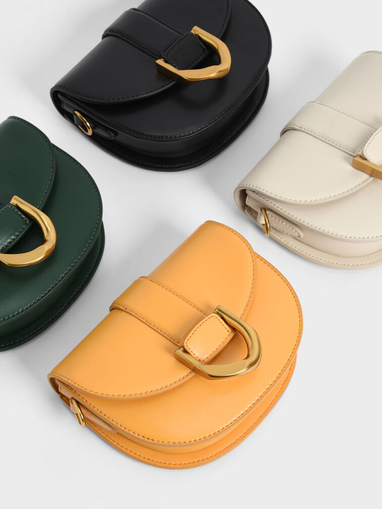 Mini Gabine Saddle Bag, Cream, hi-res