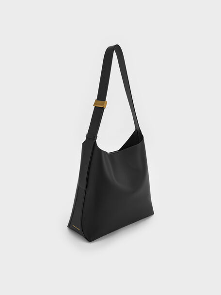 Edna Tote Bag, Black, hi-res