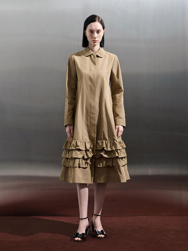 Lu Patent Leather Bow Blade-Heel Sandals, Black Patent, hi-res