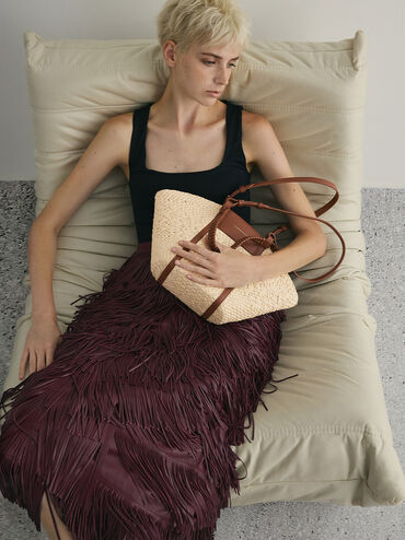 Shalia Raffia Basket Bag, Natural Raffia, hi-res