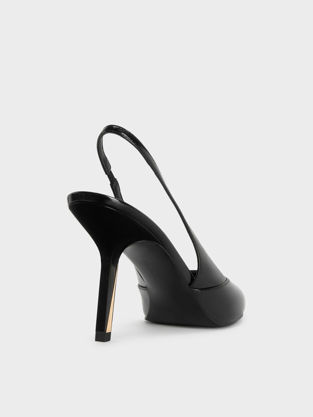 Taylen Slingback Pumps, Black Box, hi-res