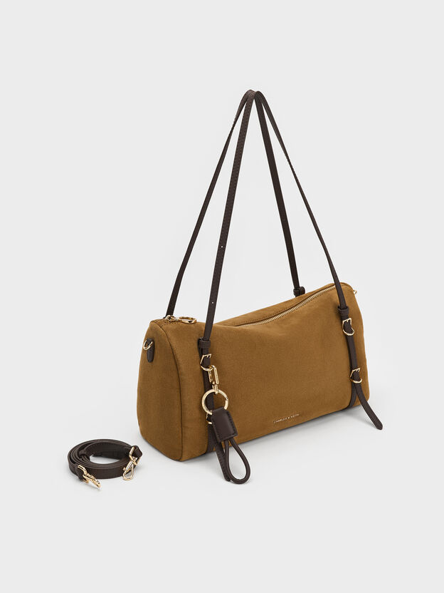 Levy Two-Tone Shoulder Bag, Sahara Sand, hi-res
