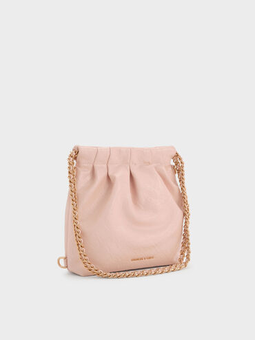 Duo Chain-Handle Two-Way Backpack, Soft Pink, hi-res