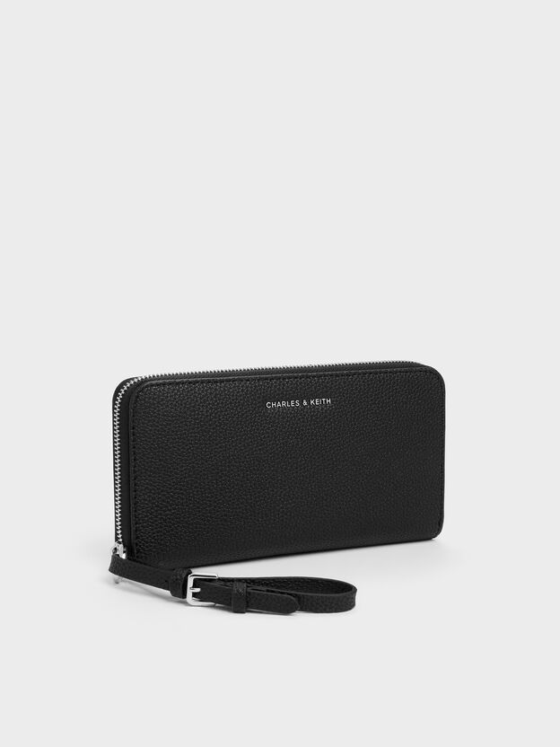 Chance Zip-Around Long Wallet, Noir, hi-res