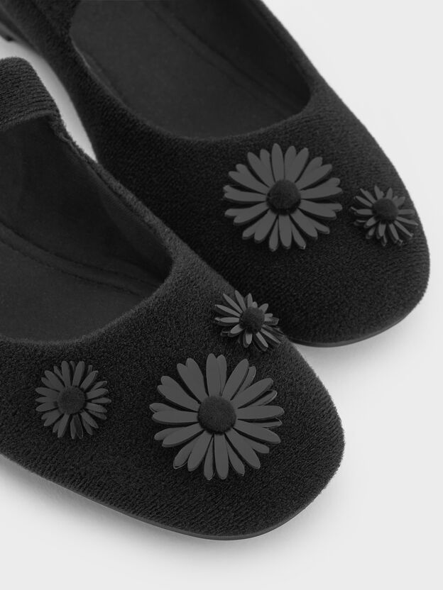 Polly Floral Appliques Set, Black Box, hi-res