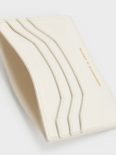 Carli Multi-Slot Card Holder, Cream, hi-res