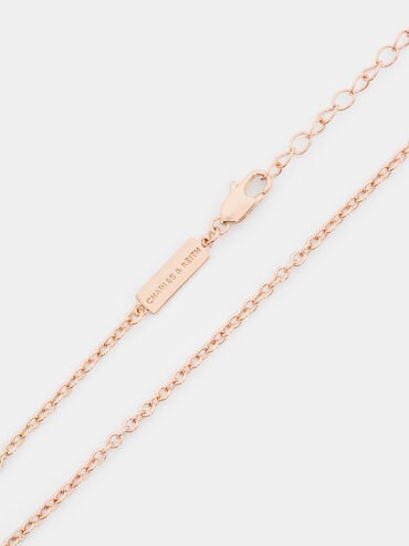 Arleth Chain Necklace, Rose Gold, hi-res