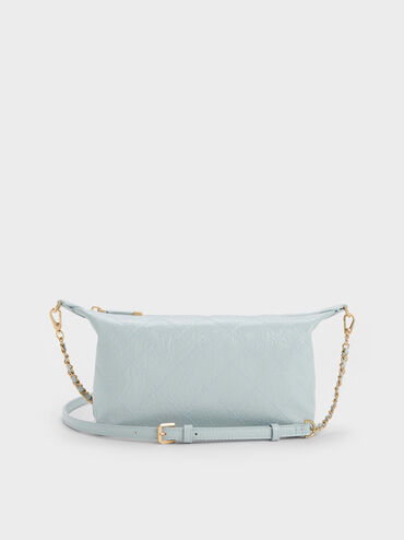 Duo Quilted Shoulder Bag, Sea Salt Blue, hi-res
