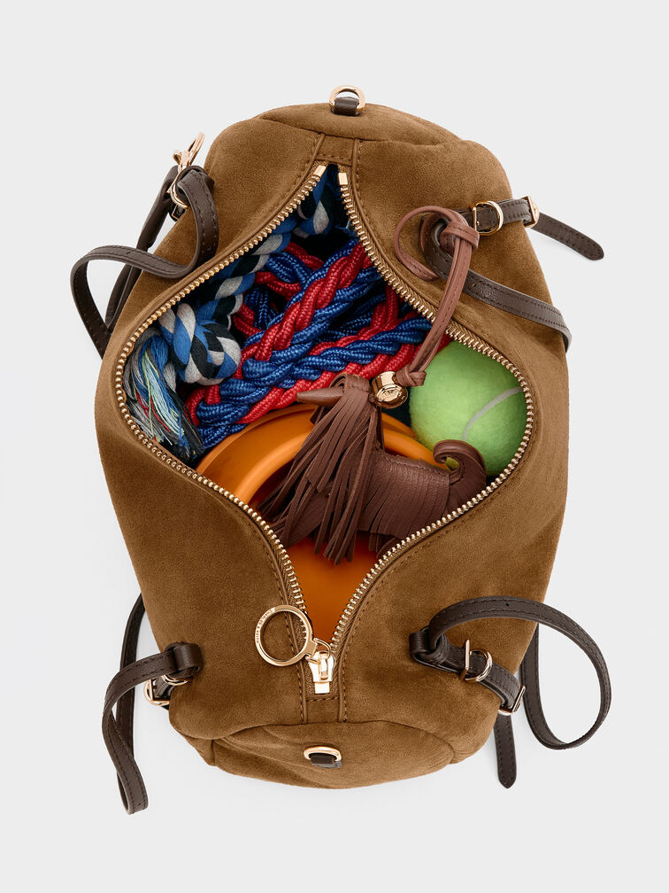 Mini Levy Two-Tone Shoulder Bag, Sahara Sand, hi-res