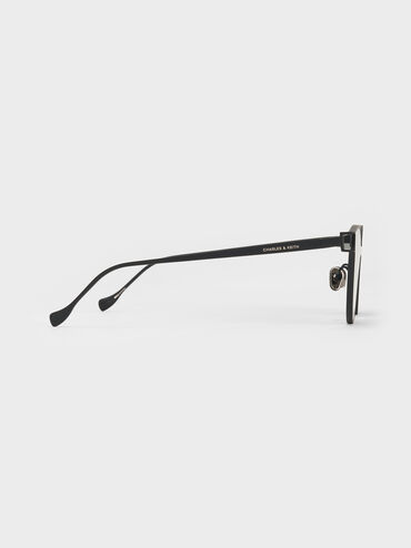 Ginny Cat-Eye Sunglasses, Noir, hi-res