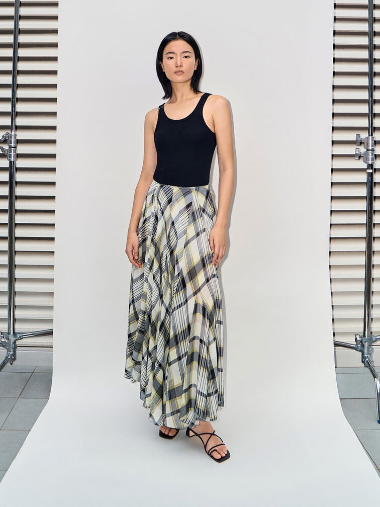 Meadow Strappy Toe Ring Sandals, Black, hi-res