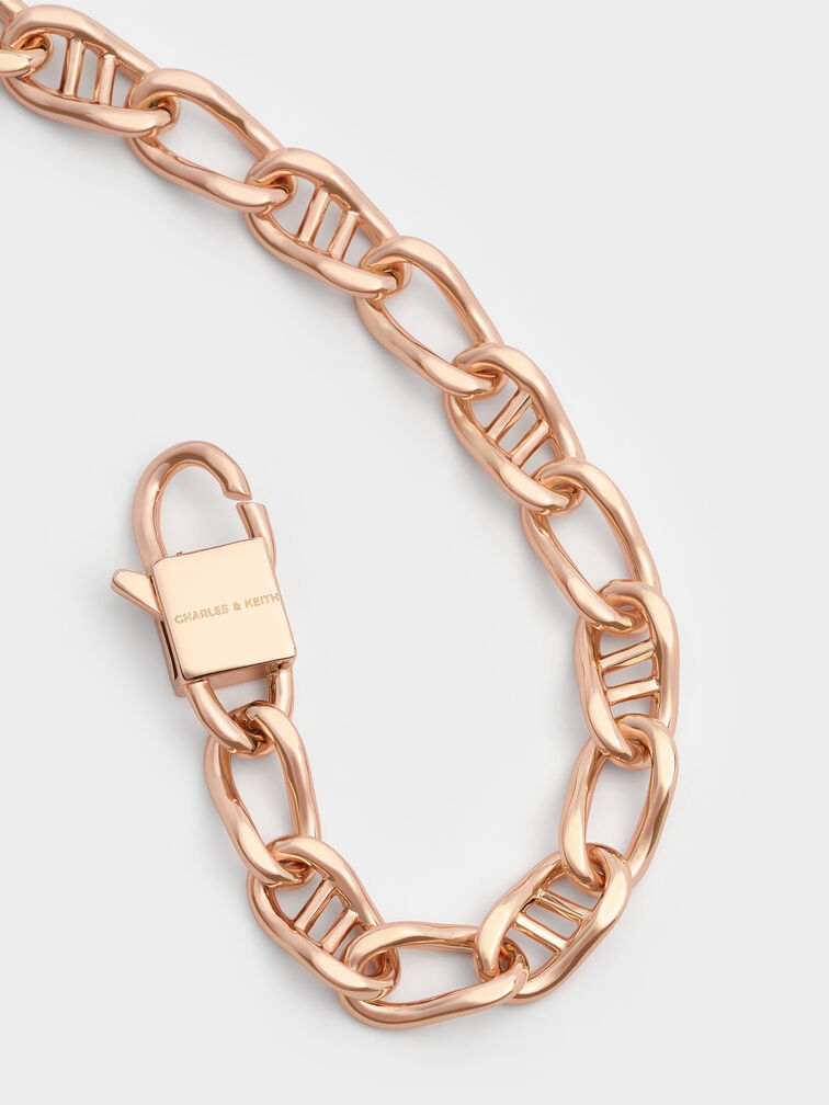 Nyra Mixed-Link Chain Bracelet, Rose Gold, hi-res