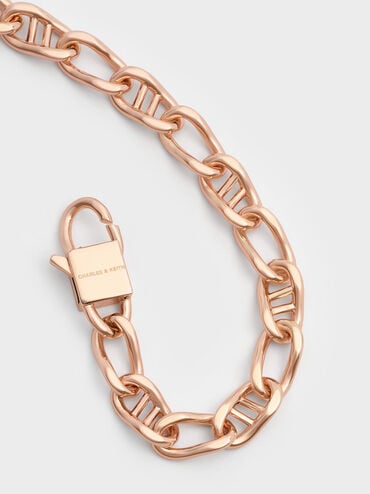 Nyra Mixed-Link Chain Bracelet, Rose Gold, hi-res
