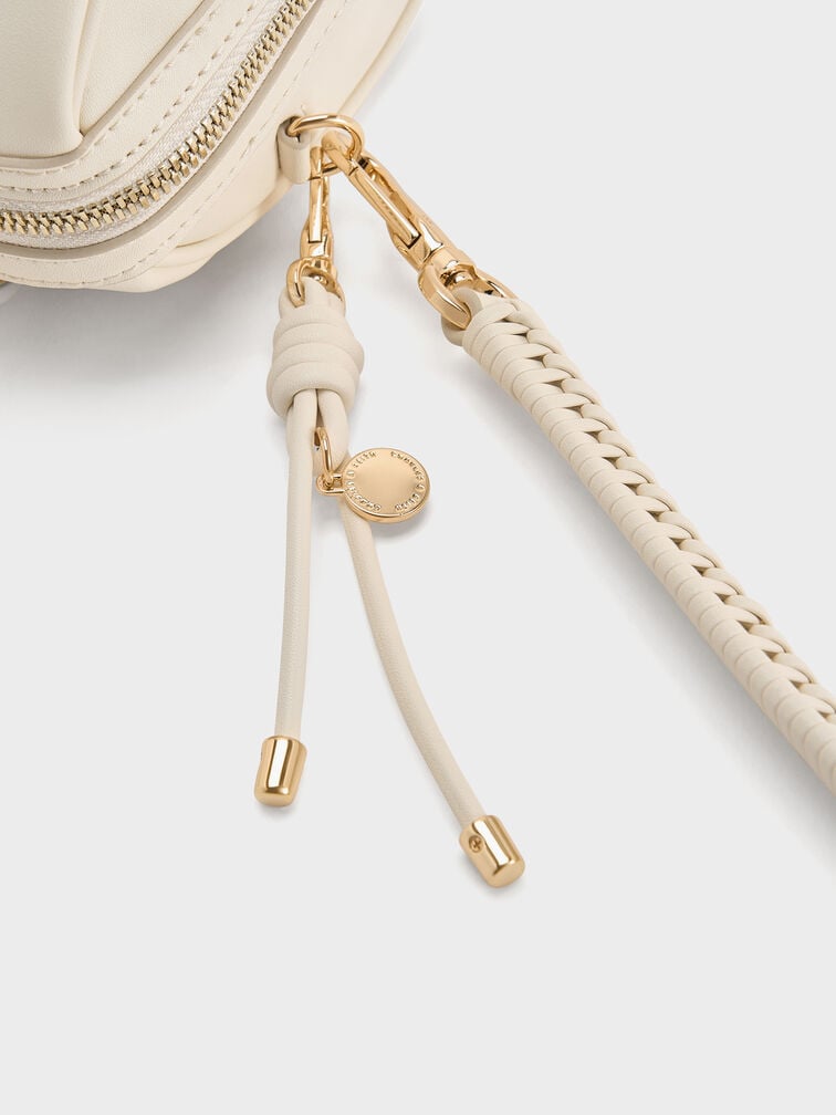 Everleigh Bowling Bag, Cream, hi-res