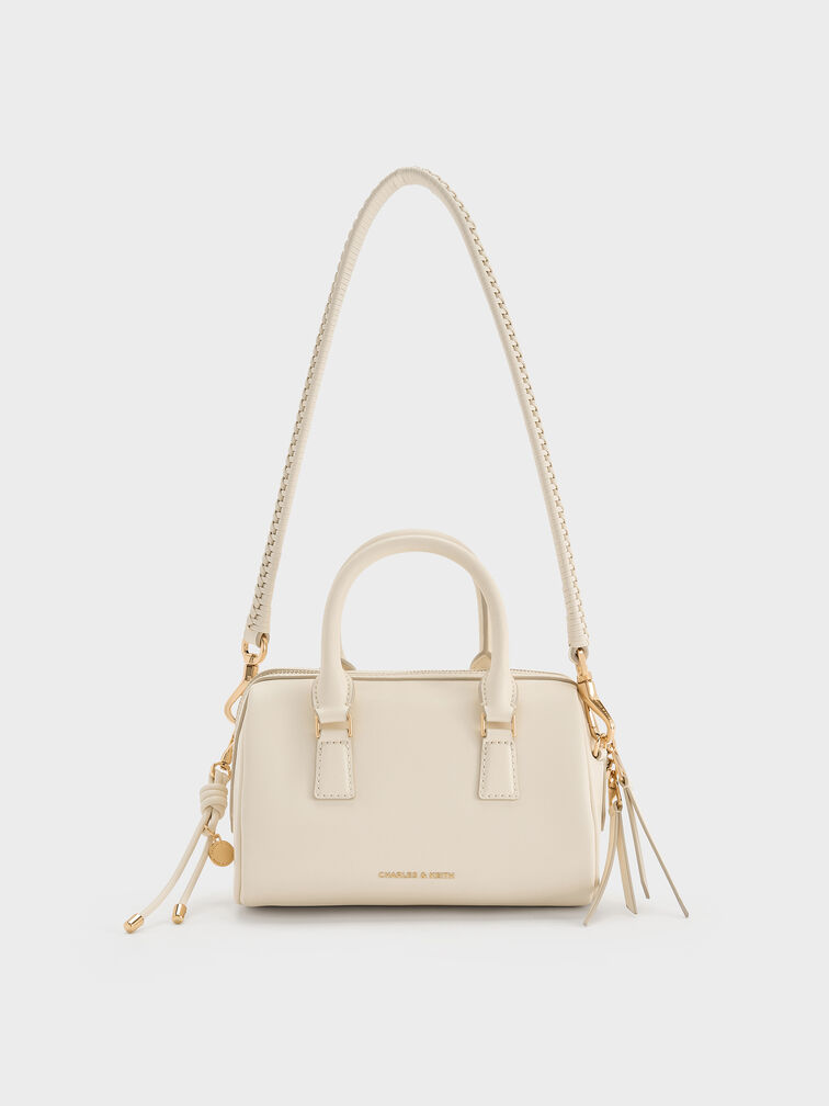 Everleigh Bowling Bag, Cream, hi-res