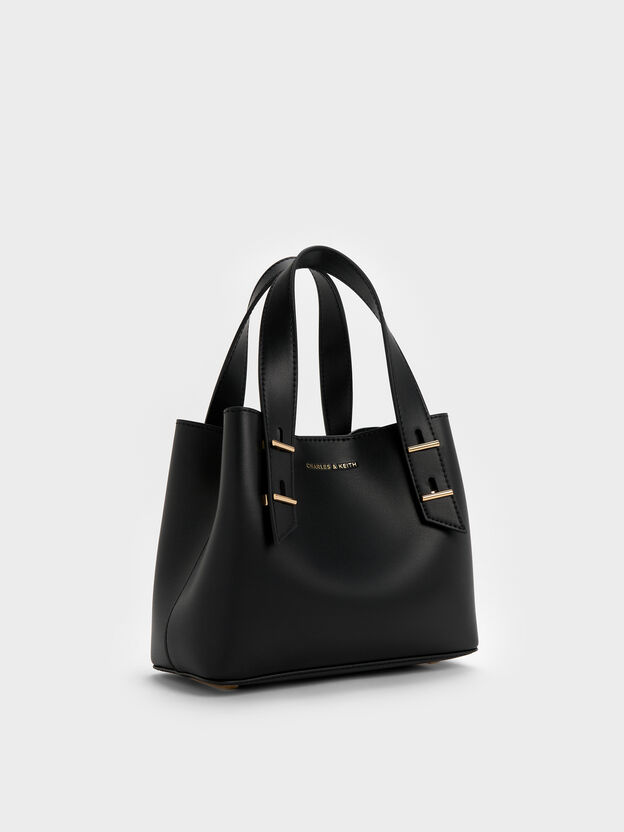 Mini Shania Tote Bag, Black, hi-res
