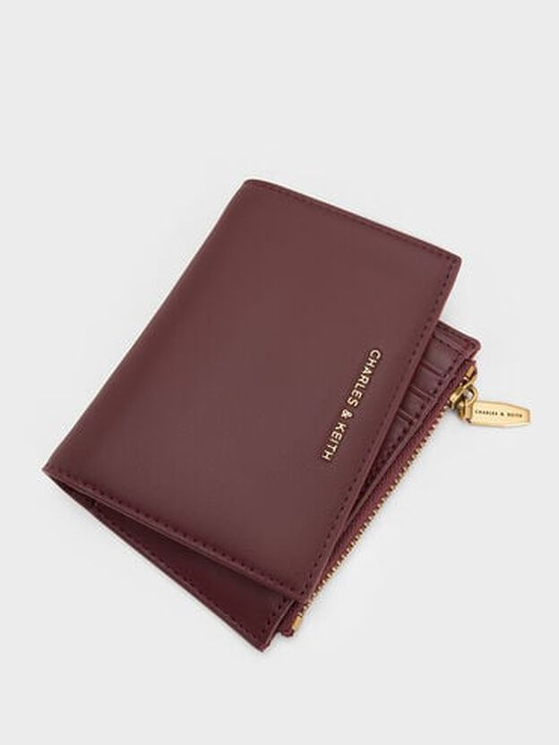 Harmonee Top-Zip Small Wallet, Mulberry Plum, hi-res