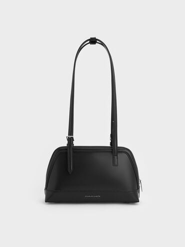 Enola Elongated-Handle Bag, Noir, hi-res