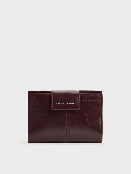 Noane Passport Holder, Wineberry Red, hi-res