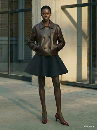 Kerra Pointed D'Orsay Pumps, Burgundy, hi-res