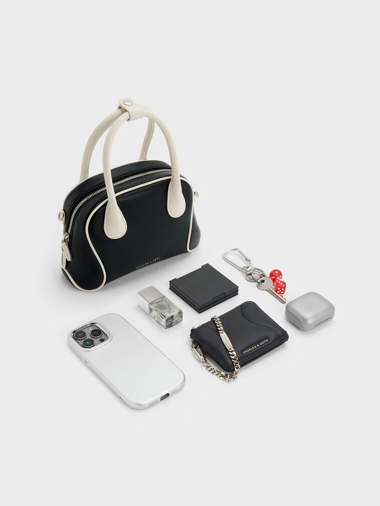 Nelly Two-Tone Bowling Bag, Multi, hi-res