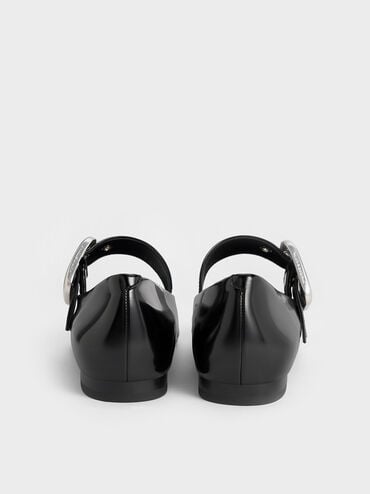 Masei Grommet-Strap Mary Janes, Black Box, hi-res