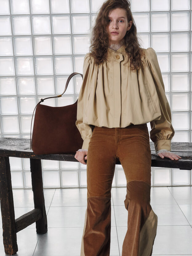 Edna Bucket Bag, Espresso Brown, hi-res