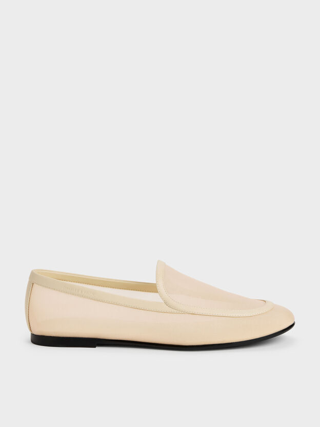 Mackie Mesh Loafers, Beige, hi-res
