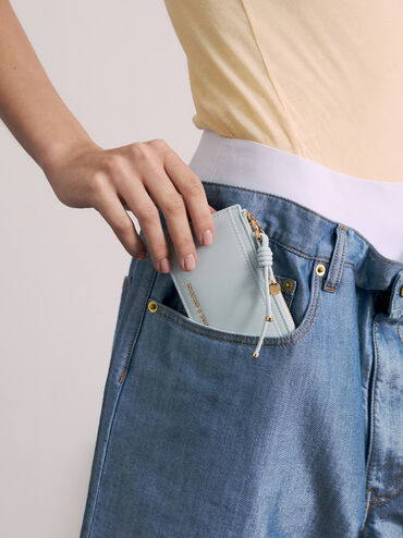 Everleigh Zip-Around Card Holder, Sea Salt Blue, hi-res