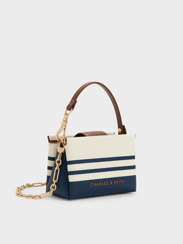 Bosie Canvas Striped Micro Bag, Multi, hi-res