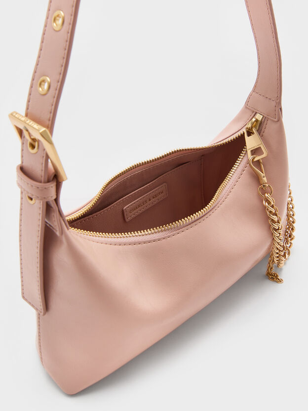 Atwood Chain Shoulder Bag, Light Pink, hi-res
