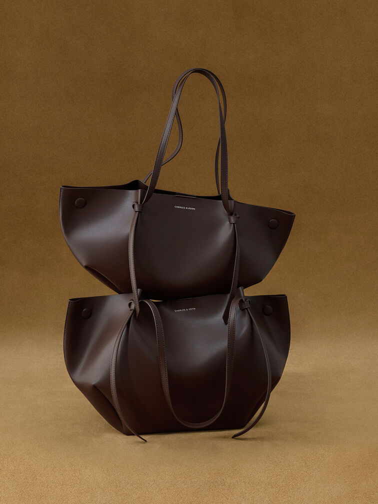 XL Calla Tote Bag, Espresso Brown, hi-res