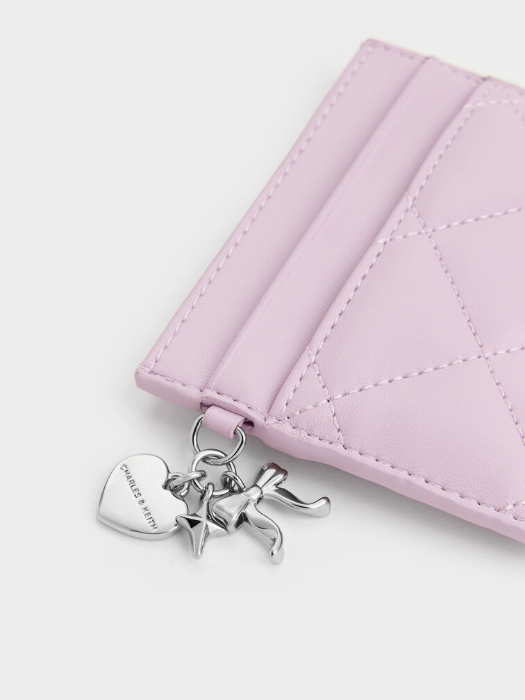 Arrietty Quilted Card Holder, Glycine, hi-res