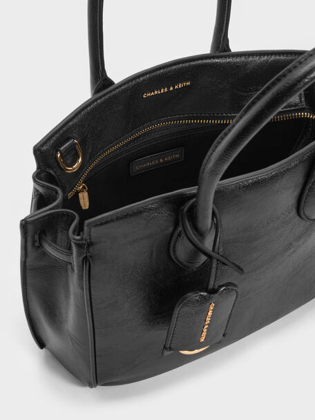 Ginevra Tote Bag, Black, hi-res