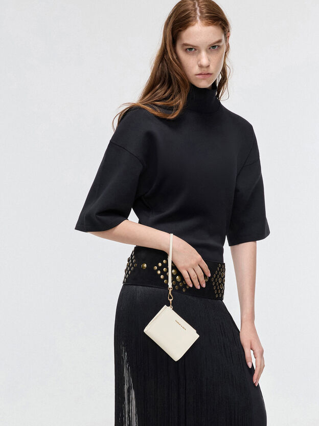 Hanya Wristlet, Cream, hi-res