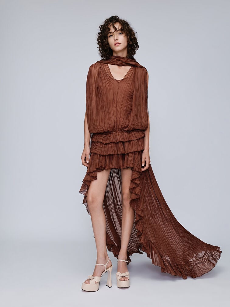 Jayce Leather Platform Sandals, Oat, hi-res