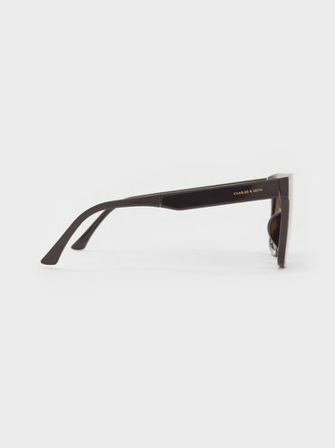 Brea Foldable Sunglasses, Espresso Brown, hi-res