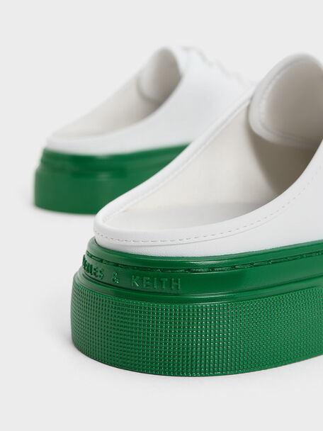 Kay Two-Tone Slip-On Sneakers, Green, hi-res