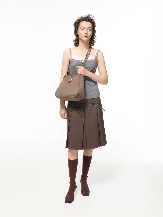Adalyn Hobo Bag, Stone Grey, hi-res