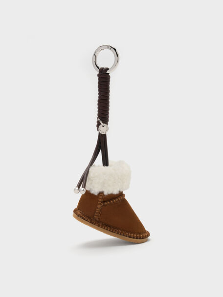 Cosima Snow-Boot Charm, Pecan Brown, hi-res