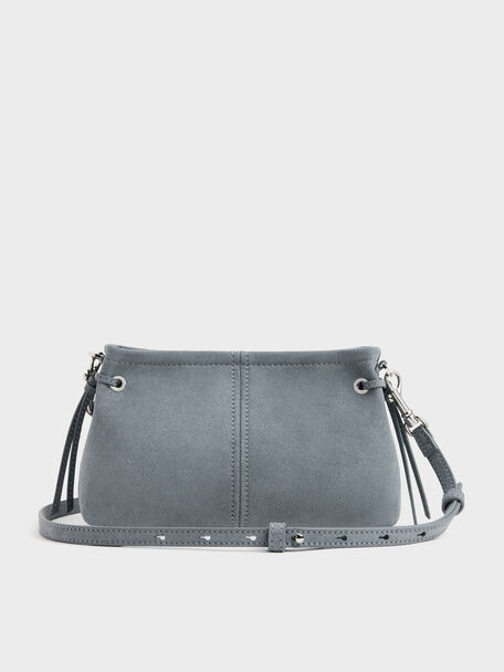 Noane Top Handle Bag, Smoky Blue, hi-res